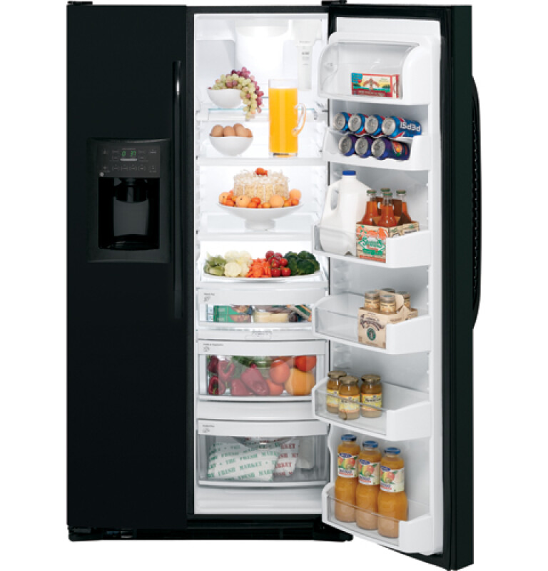 25.4 Cu. Ft. Side-By-Side Refrigerator with Dispenser GSF25KGWBB