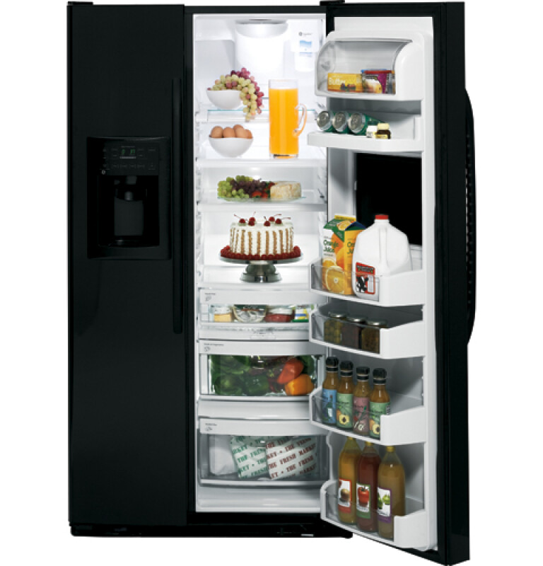 25.9 Cu. Ft. Side-By-Side Refrigerator with Dispenser GSF26KHWBB