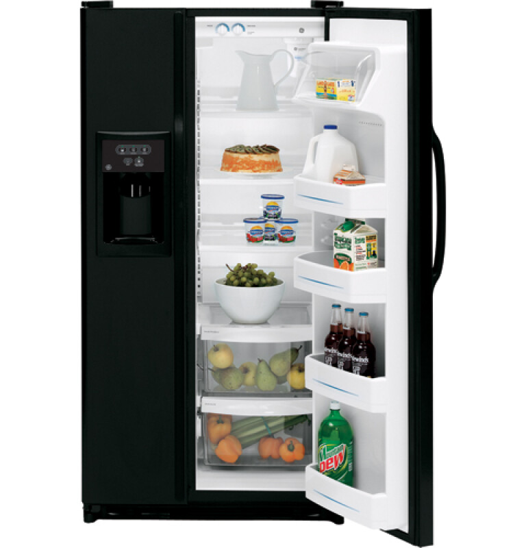 22.0 Cu. Ft. Side-By-Side Refrigerator with Dispenser GSH22JFRBB