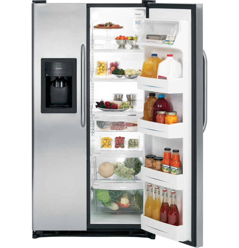 22.1 Cu. Ft. Side-By-Side Refrigerator with Dispenser GSH22JSXSS