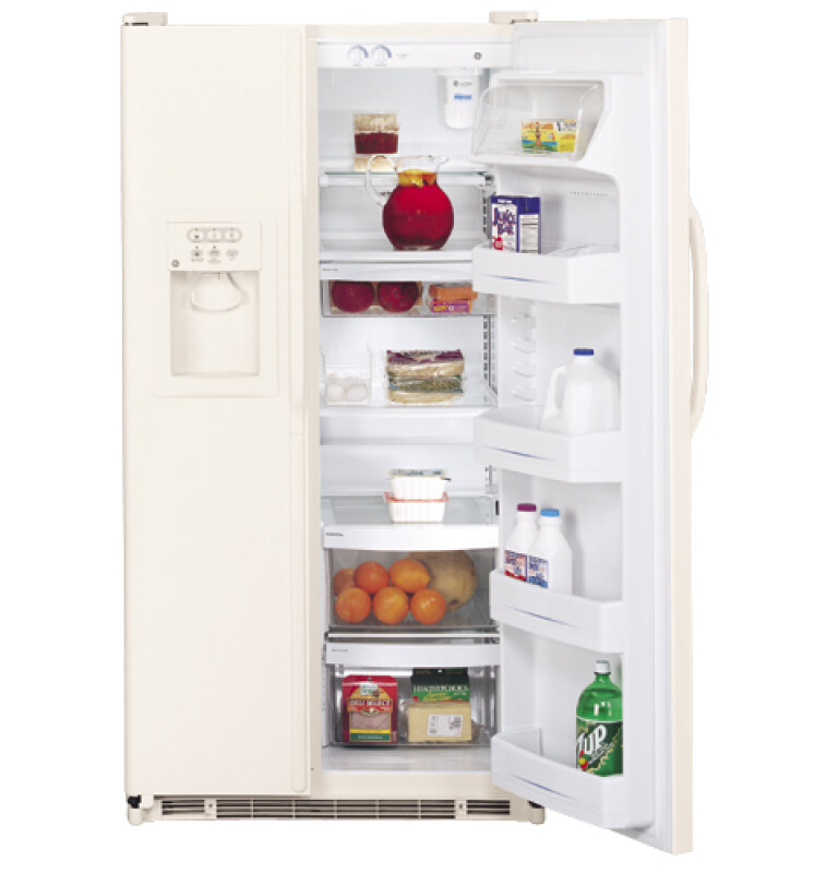 21.8 Cu. Ft. Side-By-Side Refrigerator with Dispenser GSH22KGMCC