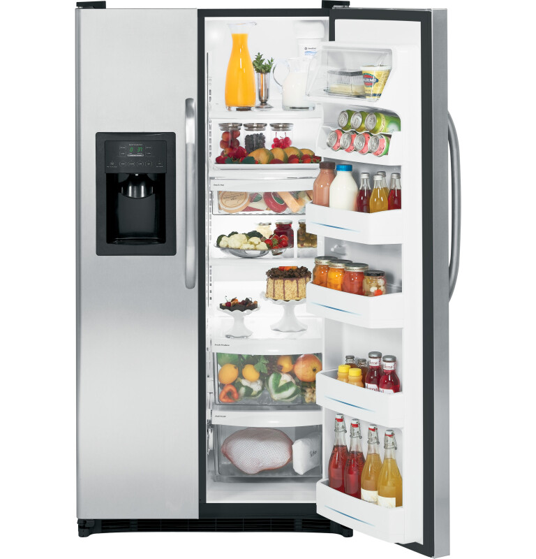 25.0 Cu. Ft. Side-By-Side Refrigerator with Dispenser GSH25ISXSS