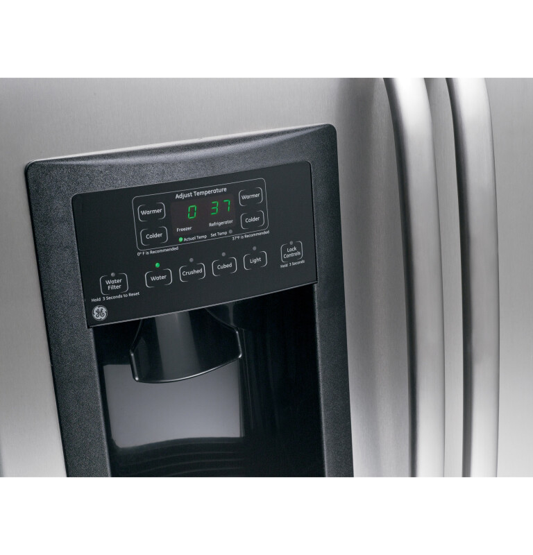 25.0 Cu. Ft. Side-By-Side Refrigerator with Dispenser GSH25ISXSS