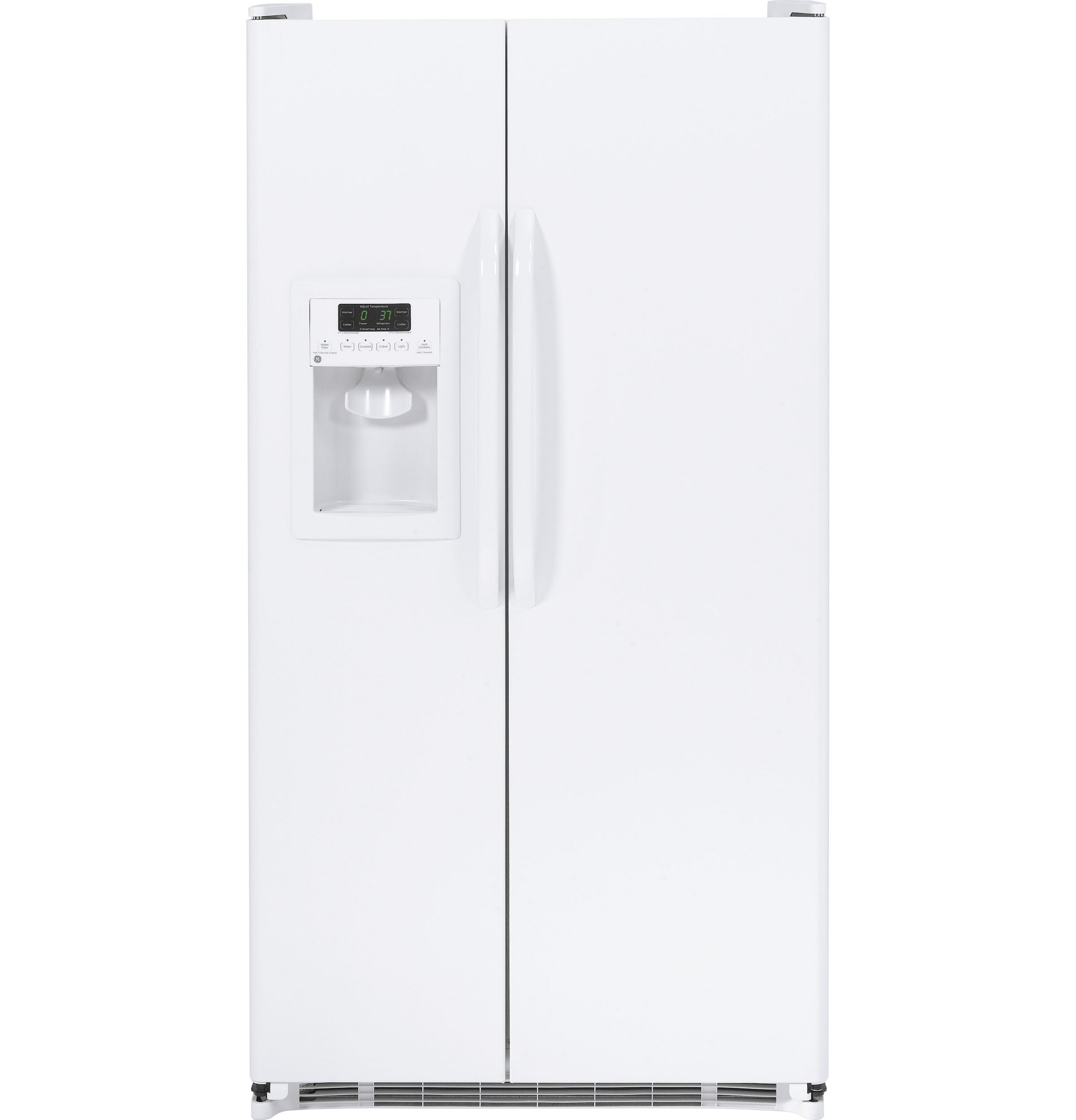 25.3 Cu. Ft. Side-By-Side Refrigerator with Dispenser GSH25JGBWW, product image 2 of 4