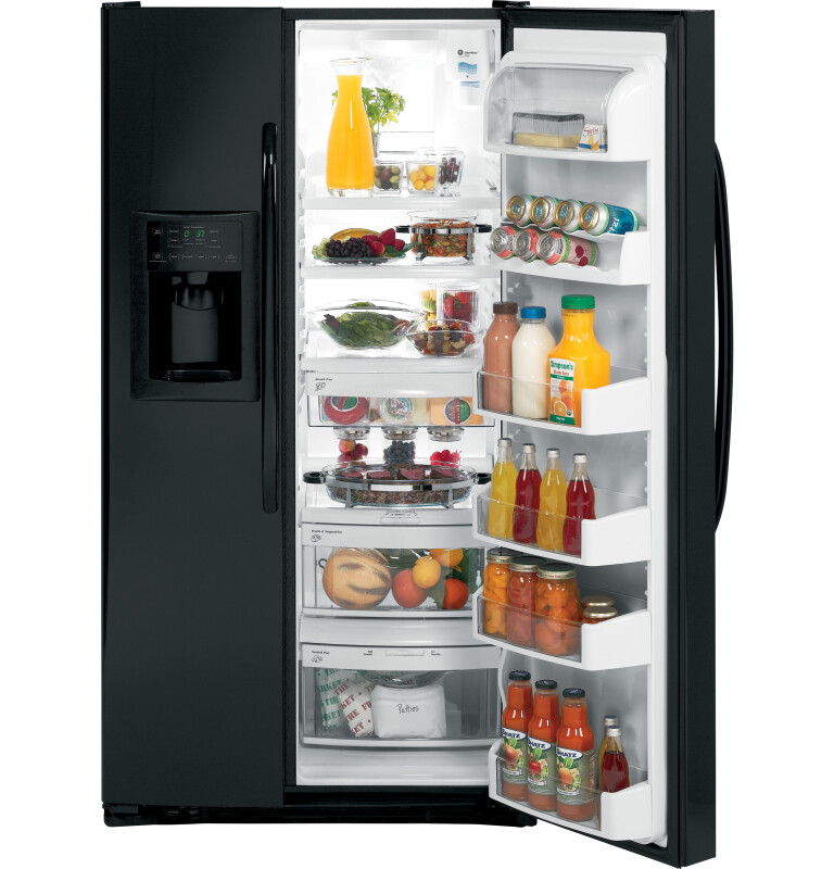 23.1 Cu. Ft. Side-By-Side Refrigerator with Dispenser GSHF3KGXBB