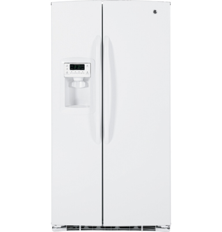 25.4 Cu. Ft. Side-By-Side Refrigerator with Dispenser GSHF5PGXWW