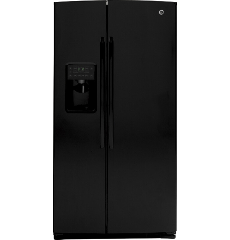 25.8 Cu. Ft. Side-By-Side Refrigerator with Dispenser GSHF6PGYBB, product image 2 of 4