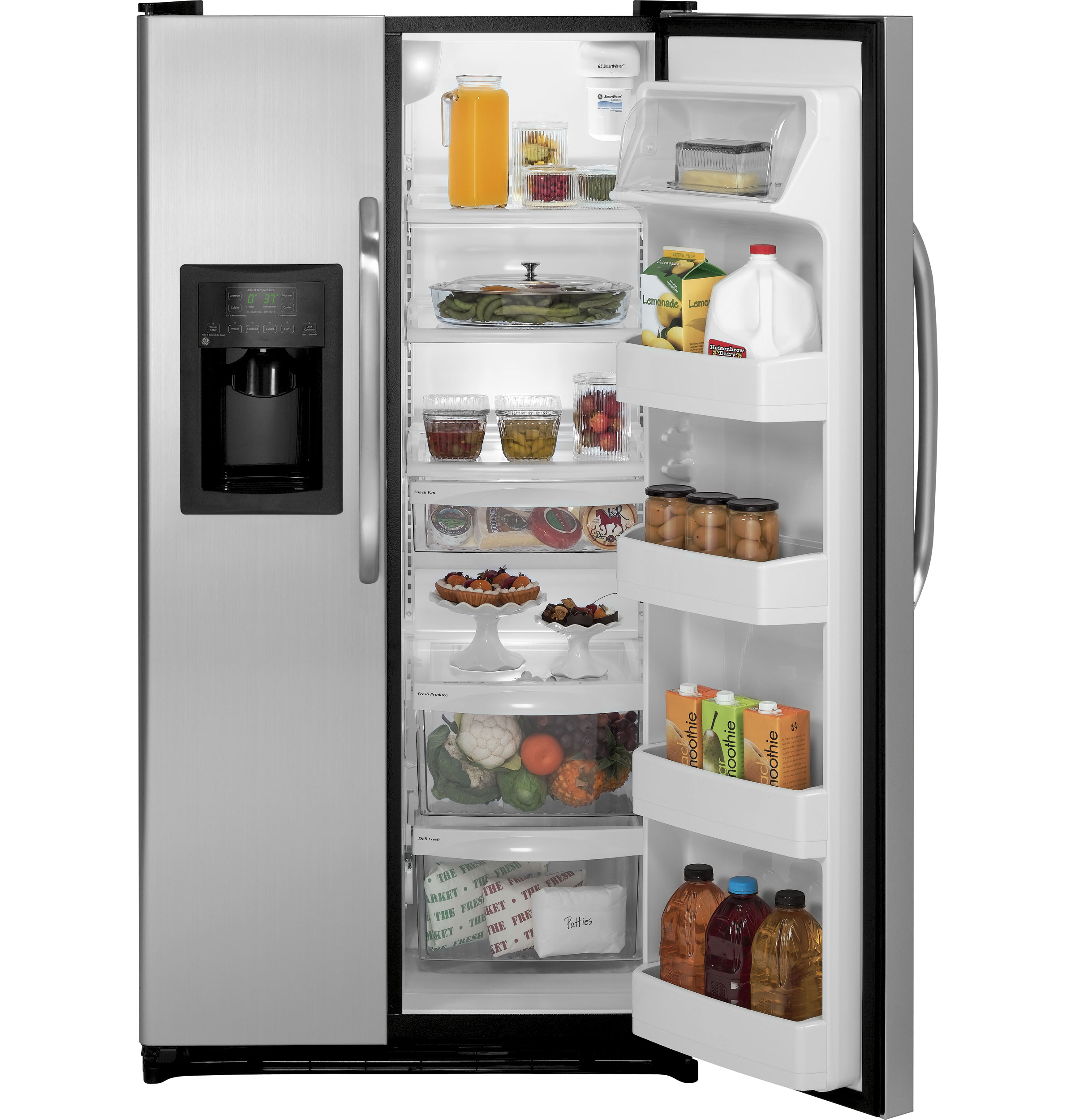 21.9 Cu. Ft. Side-By-Side Refrigerator with Dispenser GSL22JGCLS