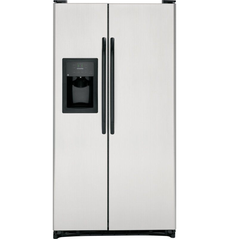 25.0 Cu. Ft. CleanSteel Side-By-Side Refrigerator with Dispenser GSL25JFTBS