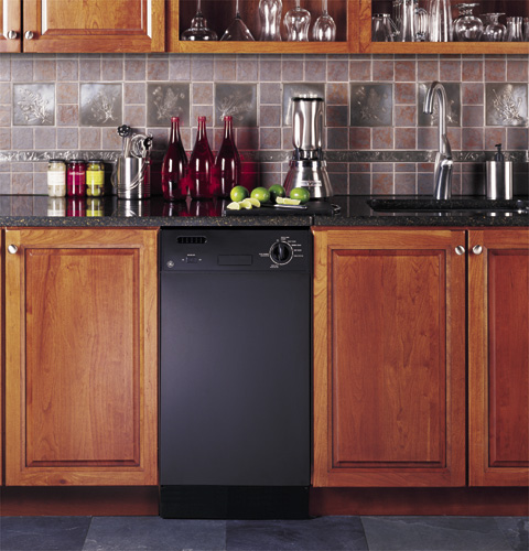 Spacemaker 18" Built-In Dishwasher GSM1800JBB