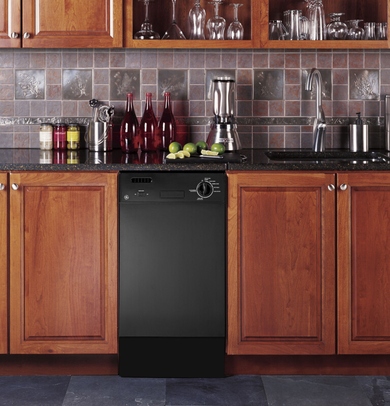 Spacemaker 18" Built-In Dishwasher GSM1800NBB, product image 2 of 8