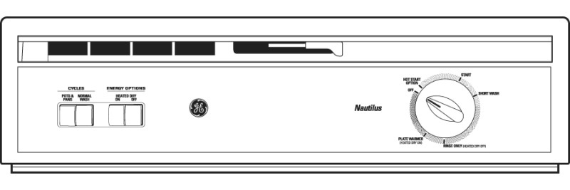 Spacemaker Under-the-Sink Dishwasher GSM2100GBB, product image 3 of 3