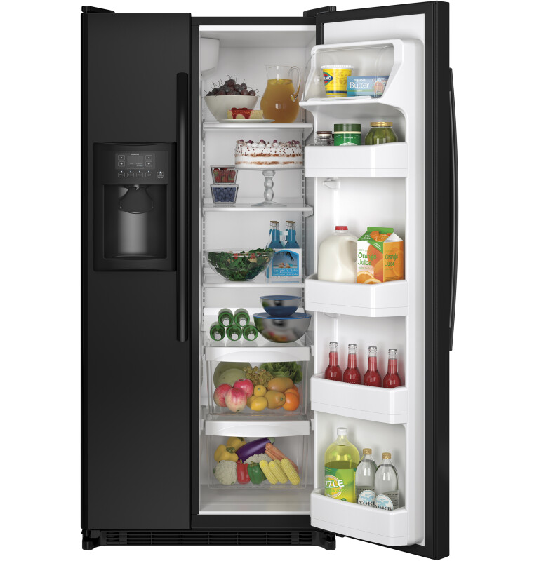 20.0 Cu. Ft. Side-By-Side Refrigerator GSS20ETHBB