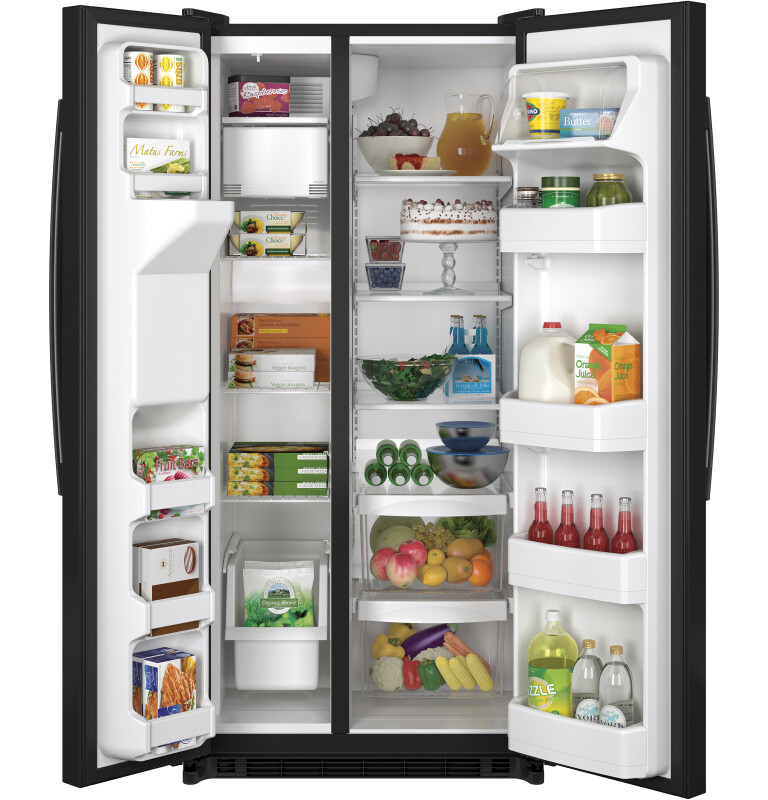20.0 Cu. Ft. Side-By-Side Refrigerator GSS20ETHBB