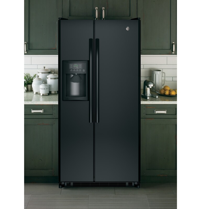 20.0 Cu. Ft. Side-By-Side Refrigerator GSS20ETHBB
