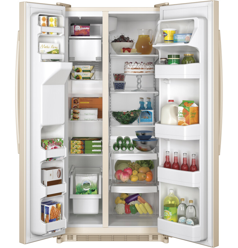 20.0 Cu. Ft. Side-By-Side Refrigerator GSS20ETHCC