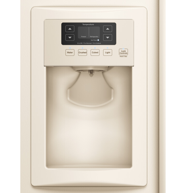 20.0 Cu. Ft. Side-By-Side Refrigerator GSS20ETHCC