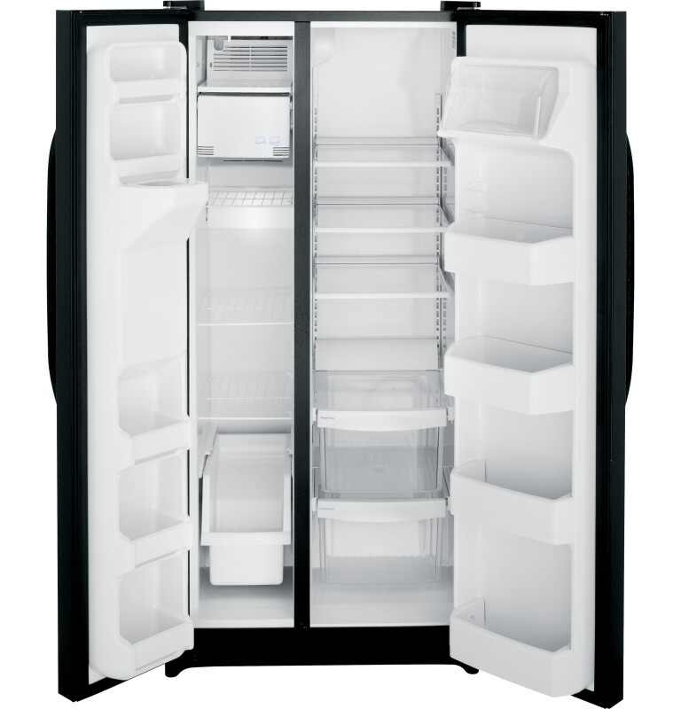 20.0 Cu. Ft. Side-By-Side Refrigerator GSS20GEWBB, product image 3 of 11