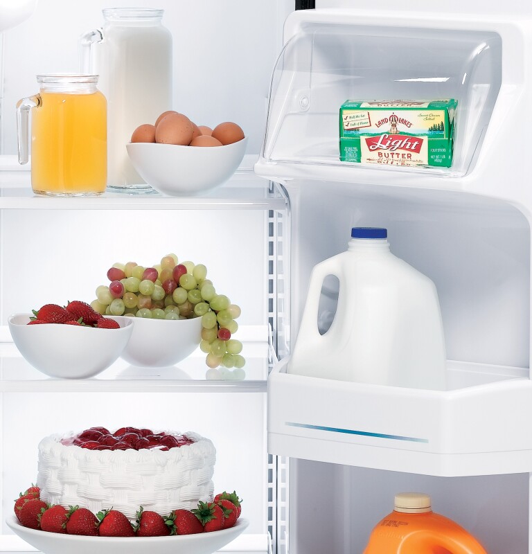 20.0 Cu. Ft. Side-By-Side Refrigerator GSS20GEWBB, product image 8 of 11
