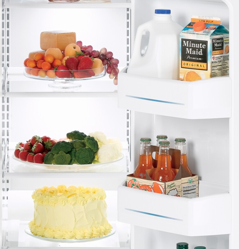 20.0 Cu. Ft. Side-By-Side Refrigerator GSS20GEWCC, product image 8 of 11
