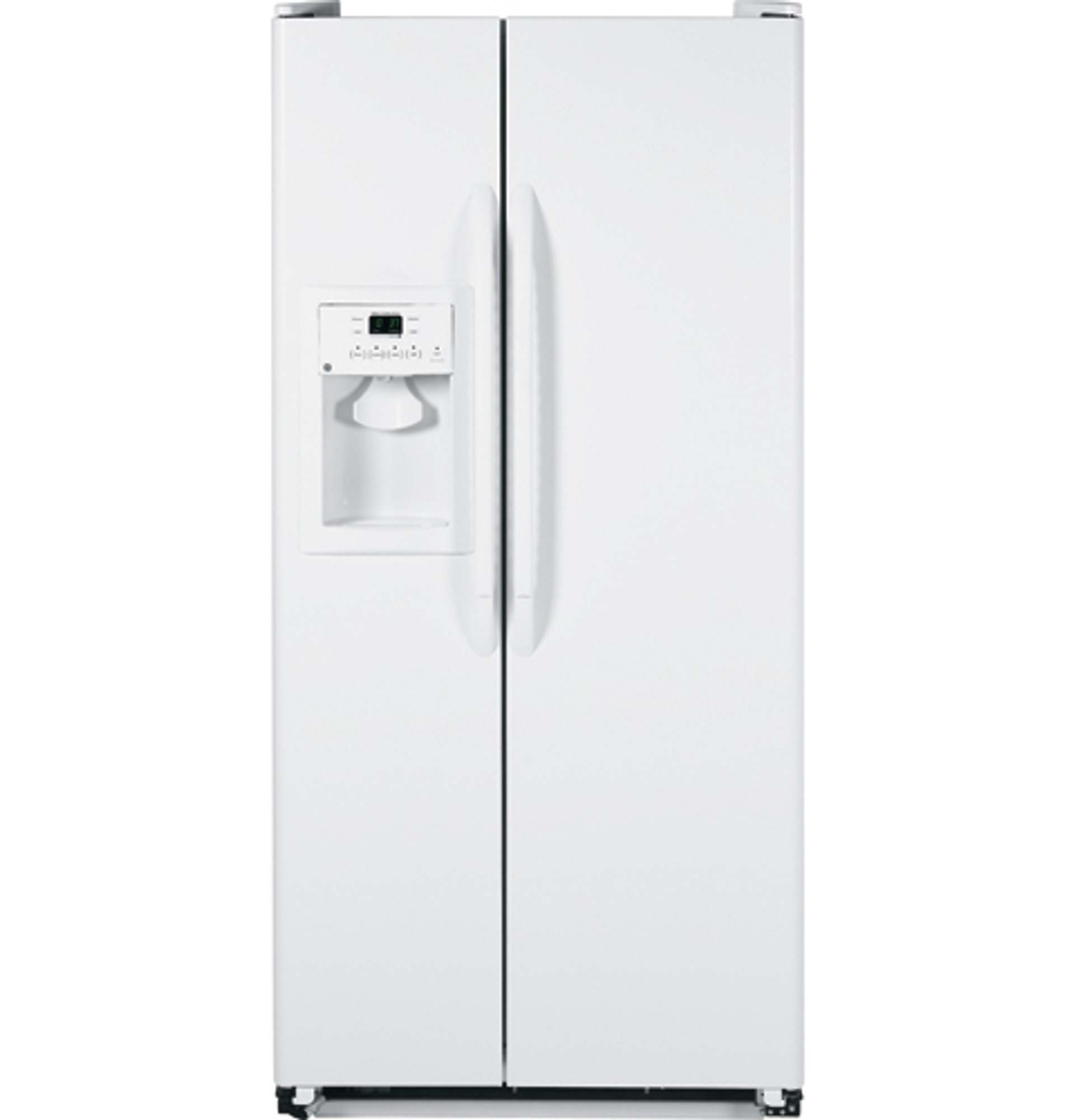 20.0 Cu. Ft. Side-By-Side Refrigerator with Dispenser GSS20IETWW, product image 2 of 4