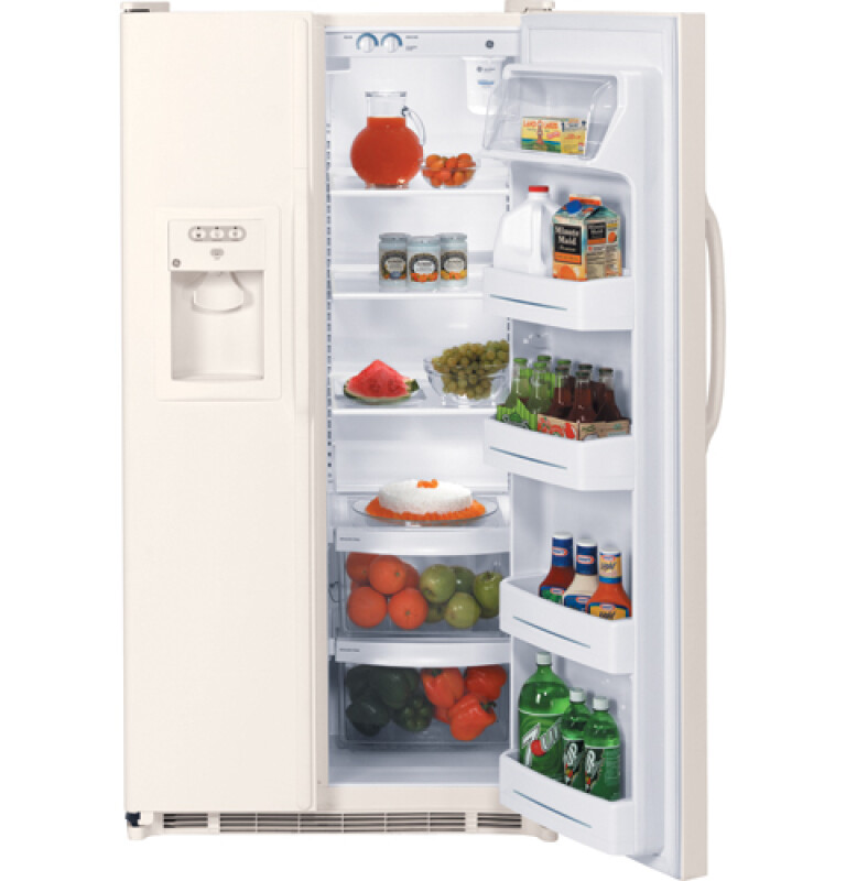 22.0 Cu. Ft. Side-By-Side Refrigerator with Dispenser GSS22IFRCC