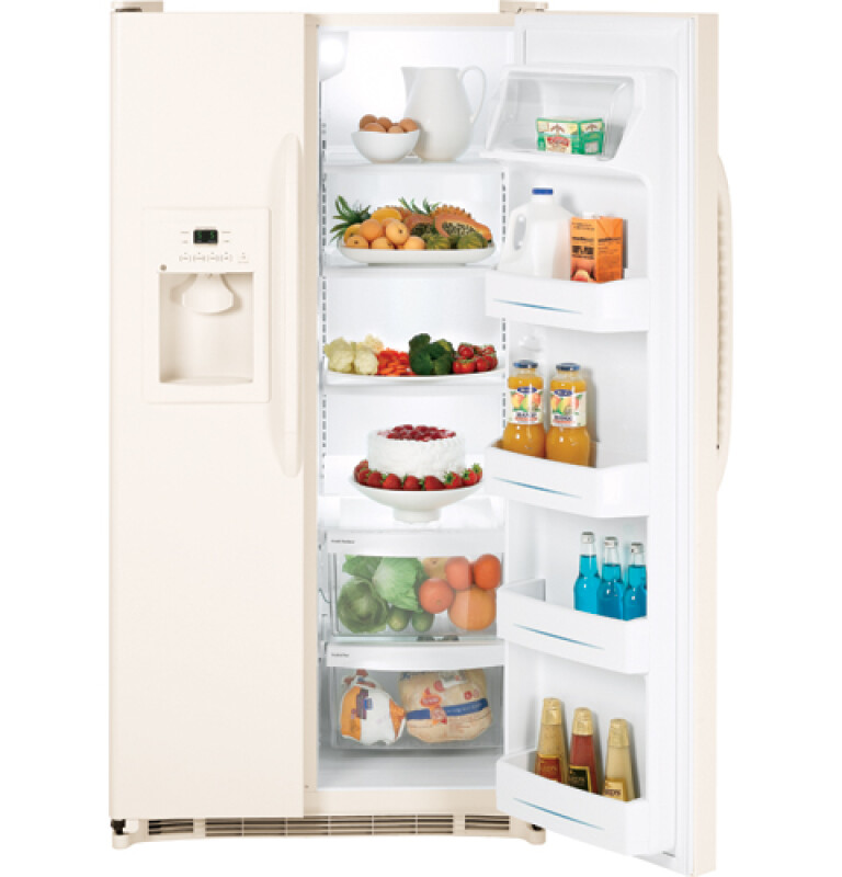 22.0 Cu. Ft. Side-By-Side Refrigerator with Dispenser GSS22JETCC