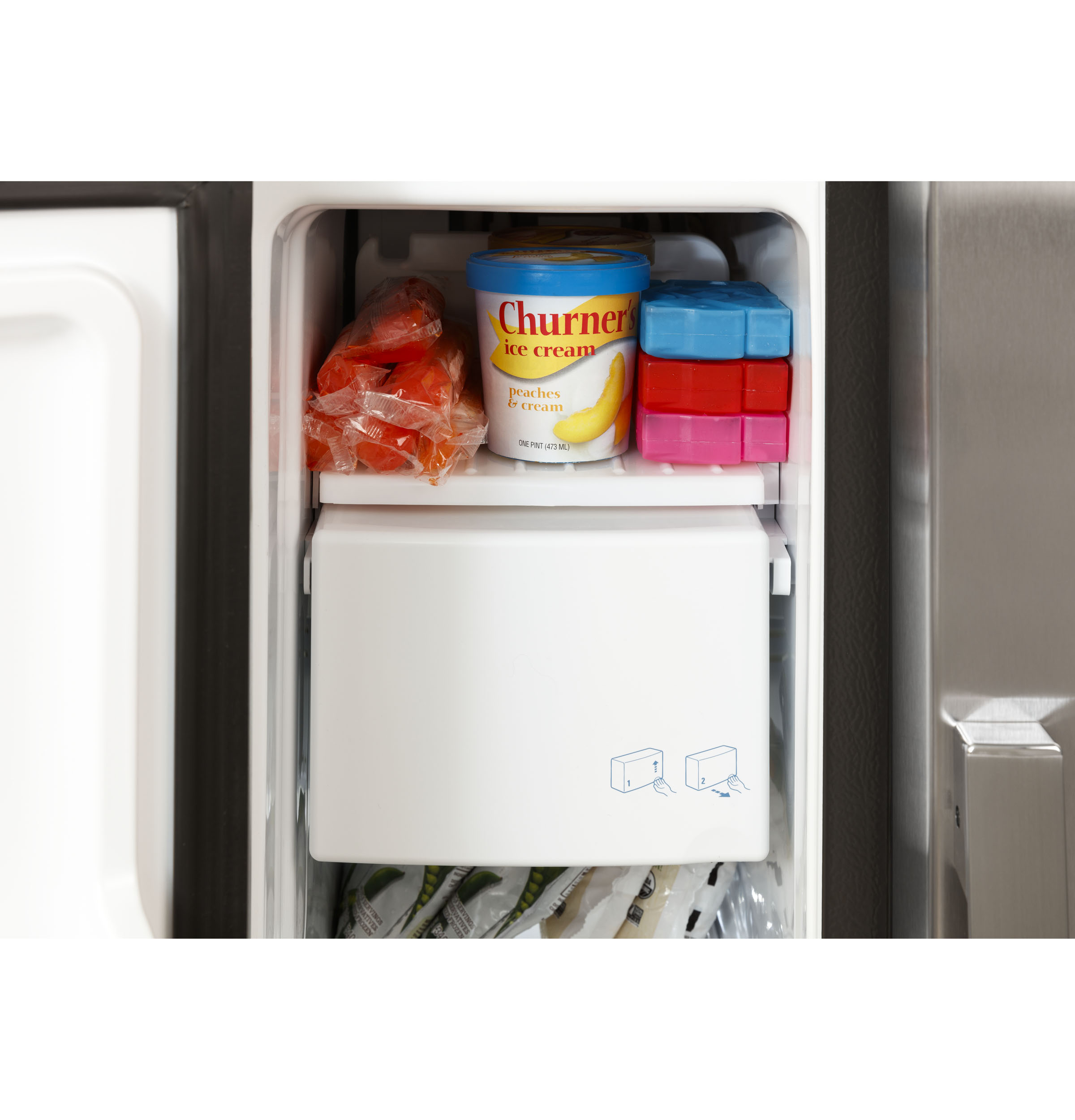 23.0 Cu. Ft. Side-By-Side Refrigerator view 8