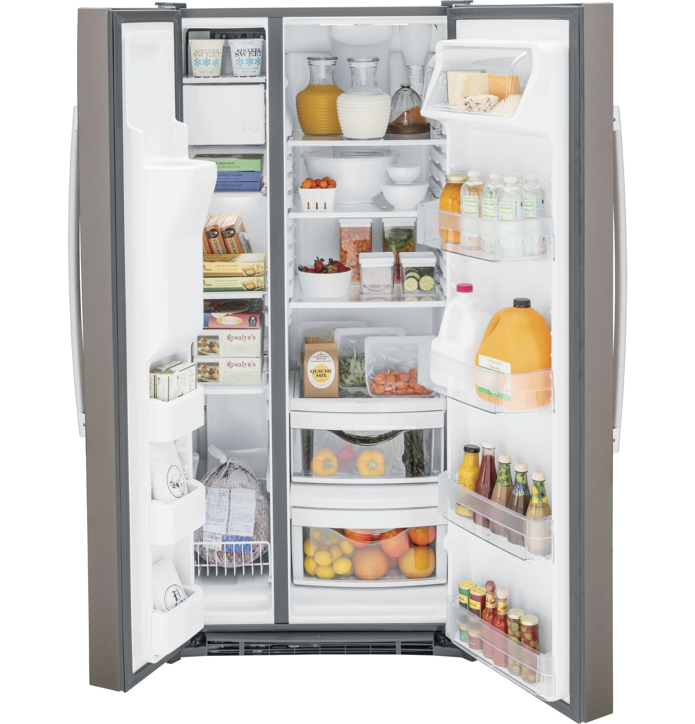 23.0 Cu. Ft. Side-By-Side Refrigerator view 13