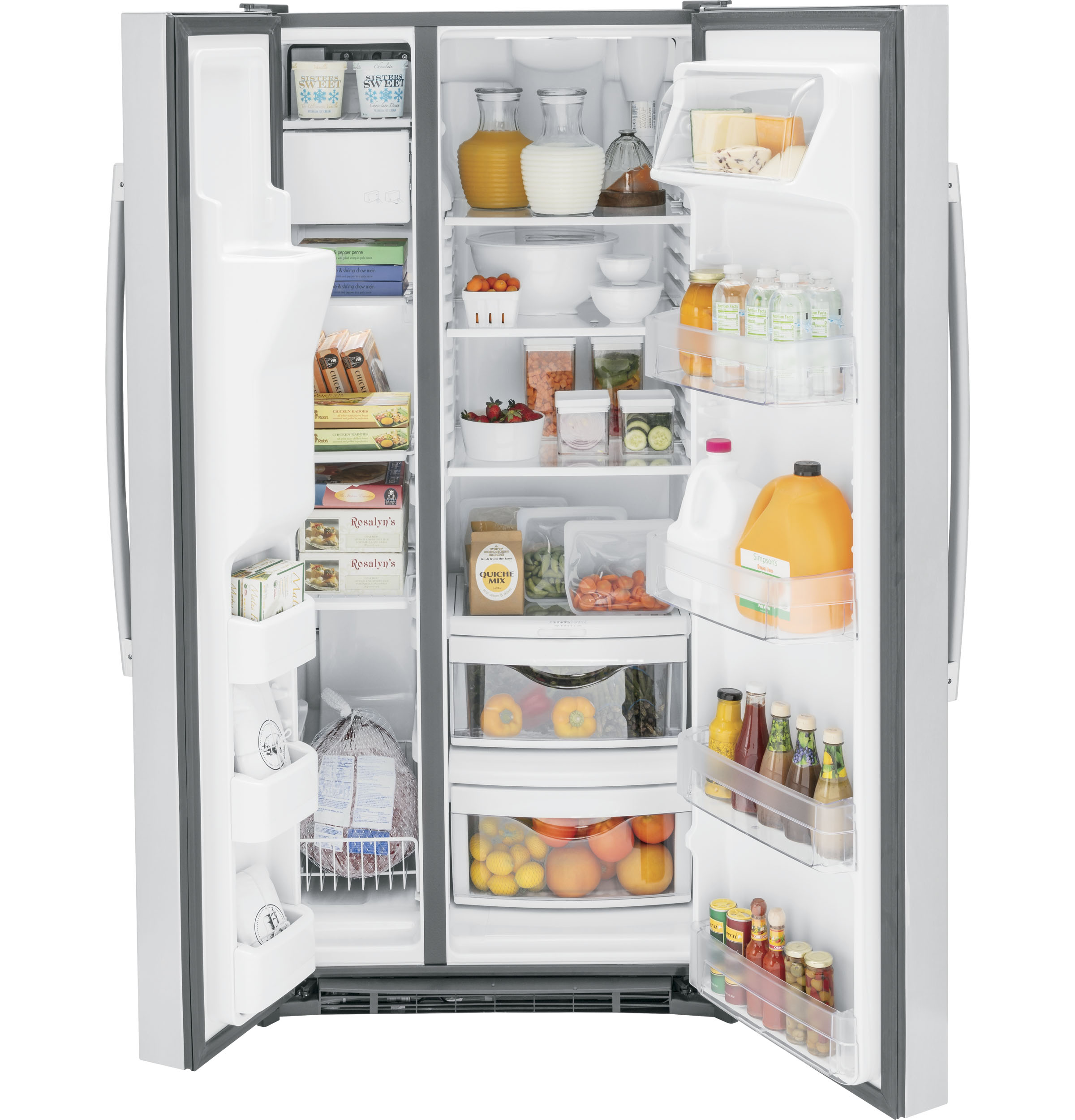 23.0 Cu. Ft. Side-By-Side Refrigerator view 13