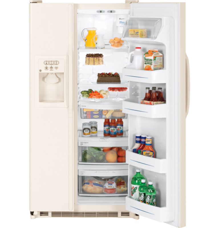 23.1 Cu. Ft. Side-By-Side Refrigerator with Dispenser GSS23KGSCC