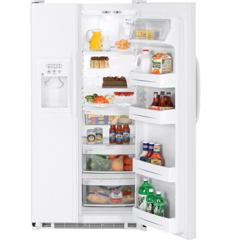23.1 Cu. Ft. Side-By-Side Refrigerator with Dispenser GSS23KGSWW