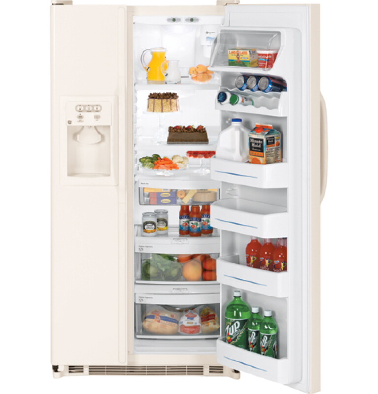 23.1 Cu. Ft. Side-By-Side Refrigerator with Dispenser GSS23QGSCC