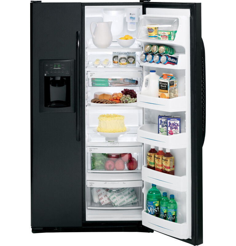 23.1 Cu. Ft. Side-By-Side Refrigerator with Dispenser GSS23QGTBB