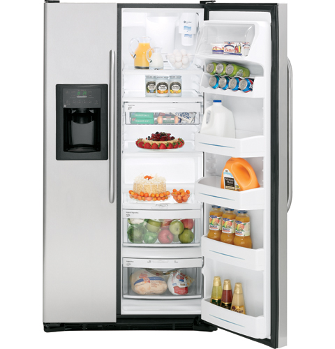 23.1 Cu. Ft. Side-By-Side Refrigerator with Dispenser GSS23QSTSS