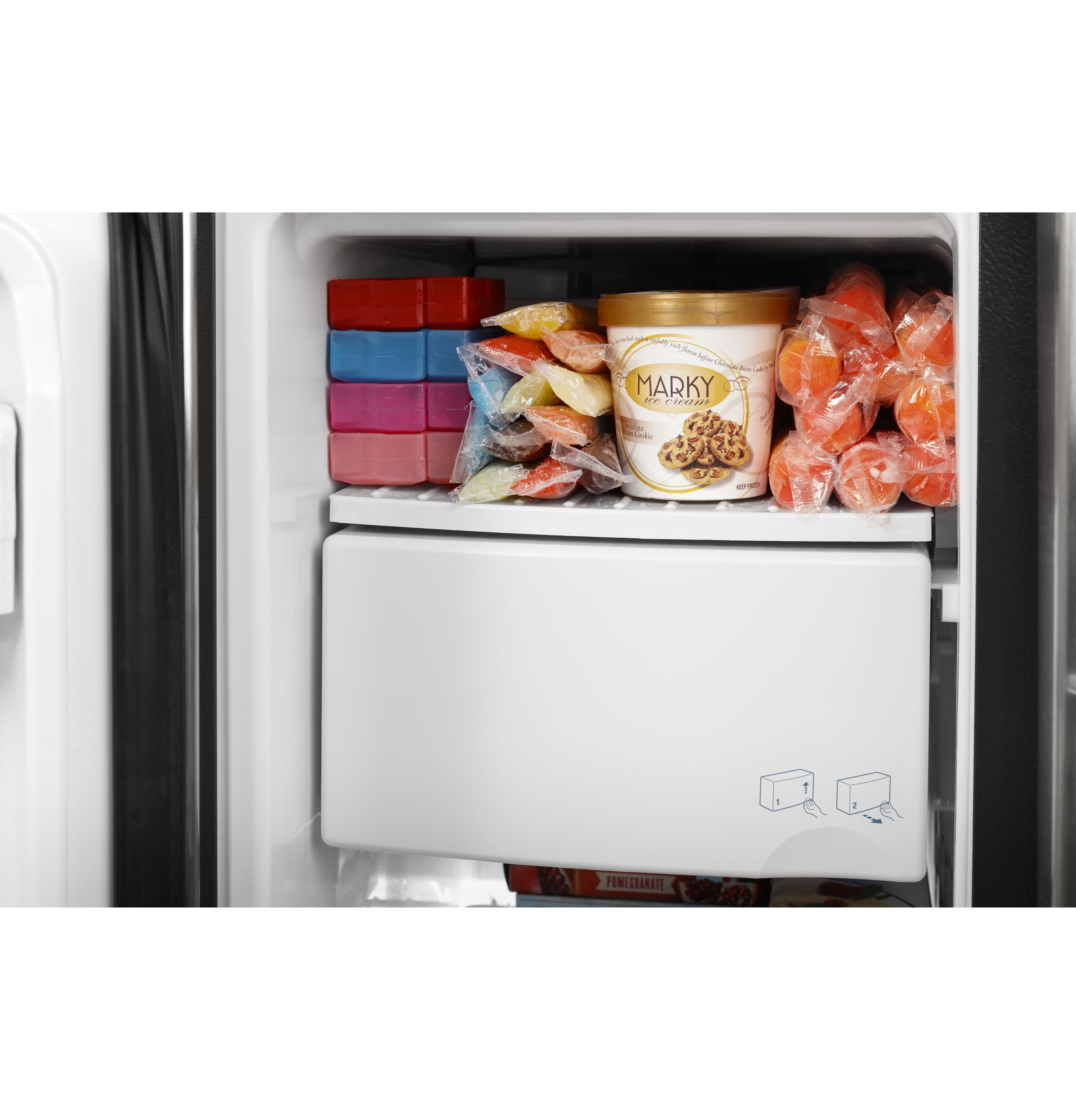 25.3 Cu. Ft. Side-By-Side Refrigerator view 12