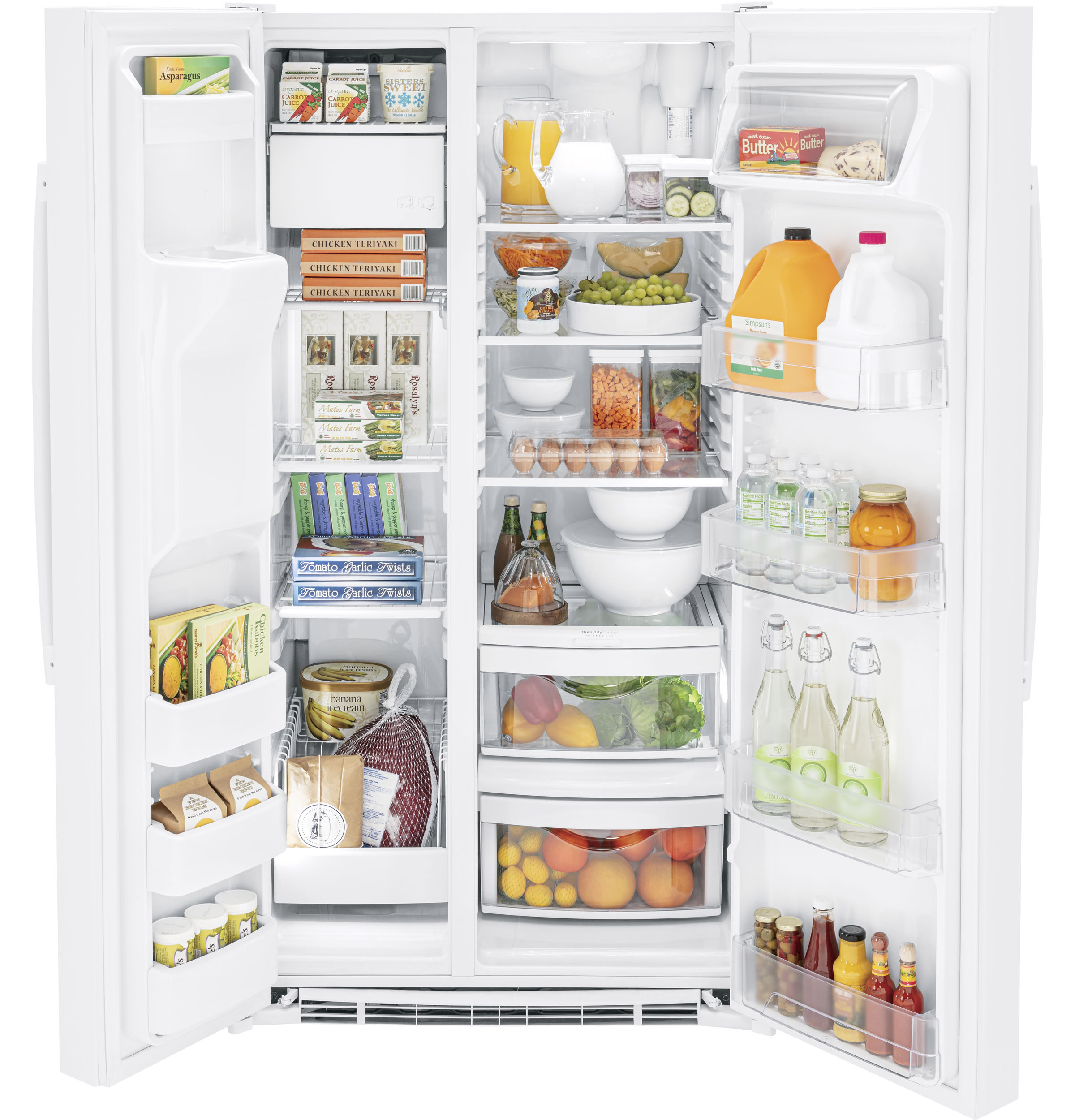 25.3 Cu. Ft. Side-By-Side Refrigerator view 13