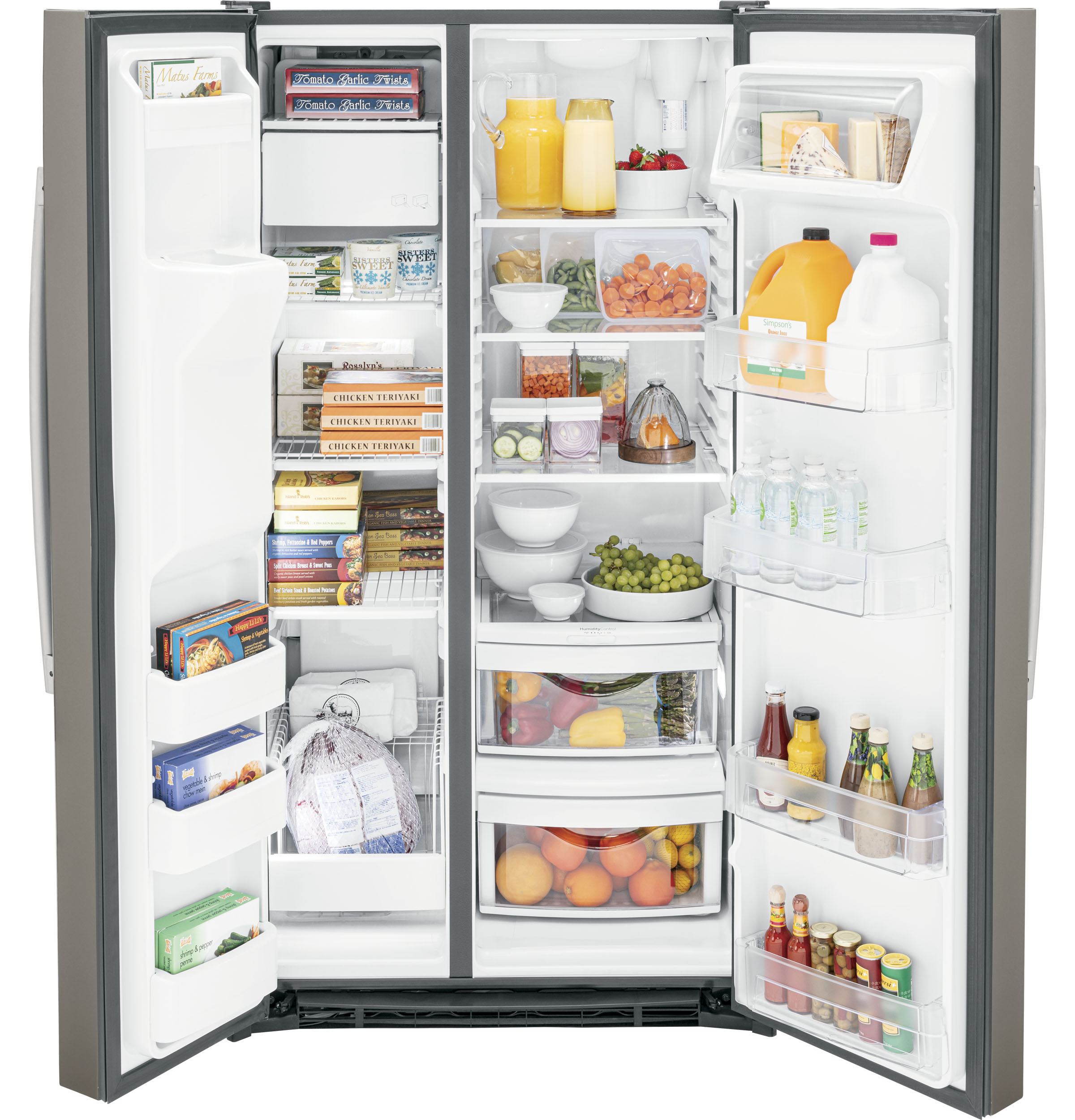 25.3 Cu. Ft. Side-By-Side Refrigerator view 12
