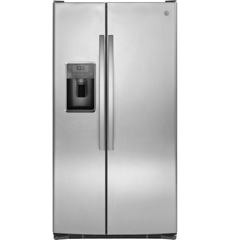 GE 25.3 Cu. Ft. Side-By-Side Refrigerator Stainless Steel GSS25GSHSS Picture 1