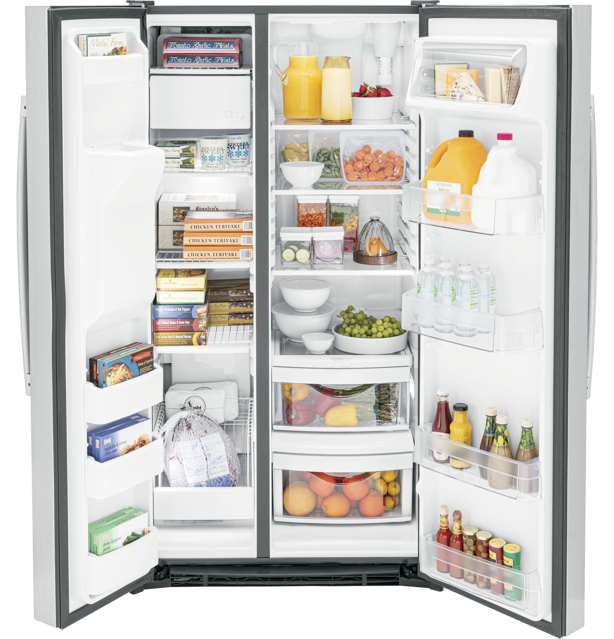 25.3 Cu. Ft. Side-By-Side Refrigerator view 13