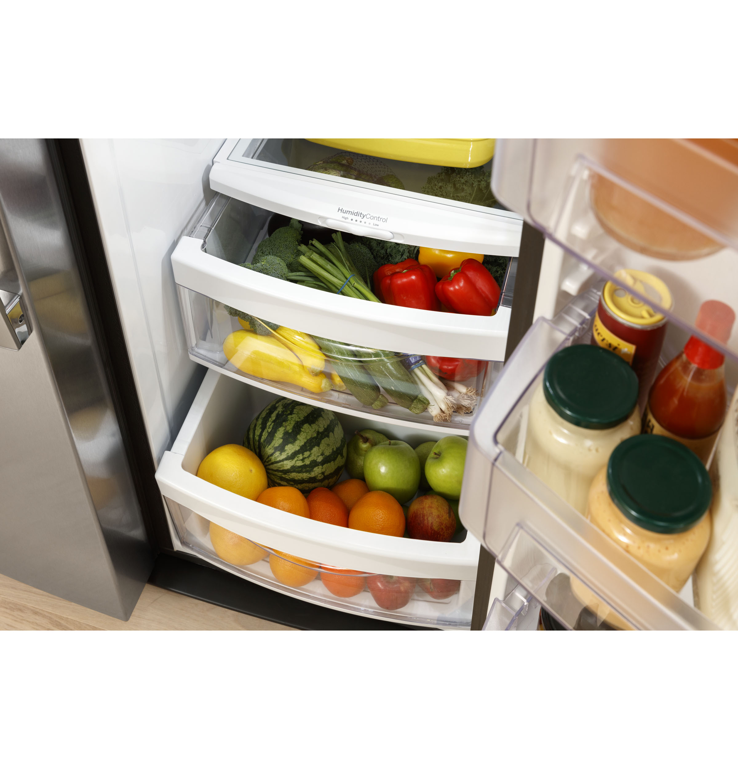 25.3 Cu. Ft. Side-By-Side Refrigerator view 7