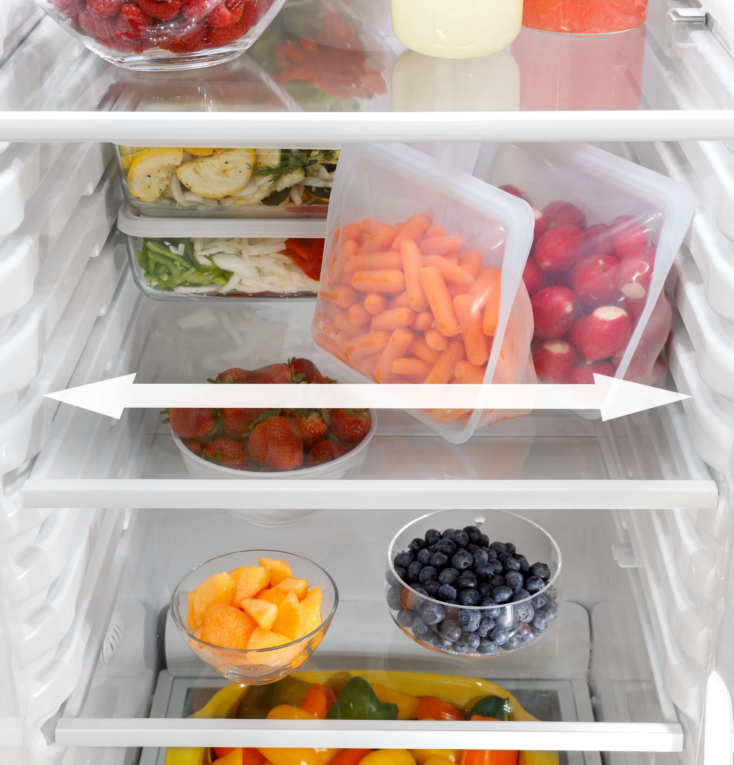 25.3 Cu. Ft. Side-By-Side Refrigerator view 6