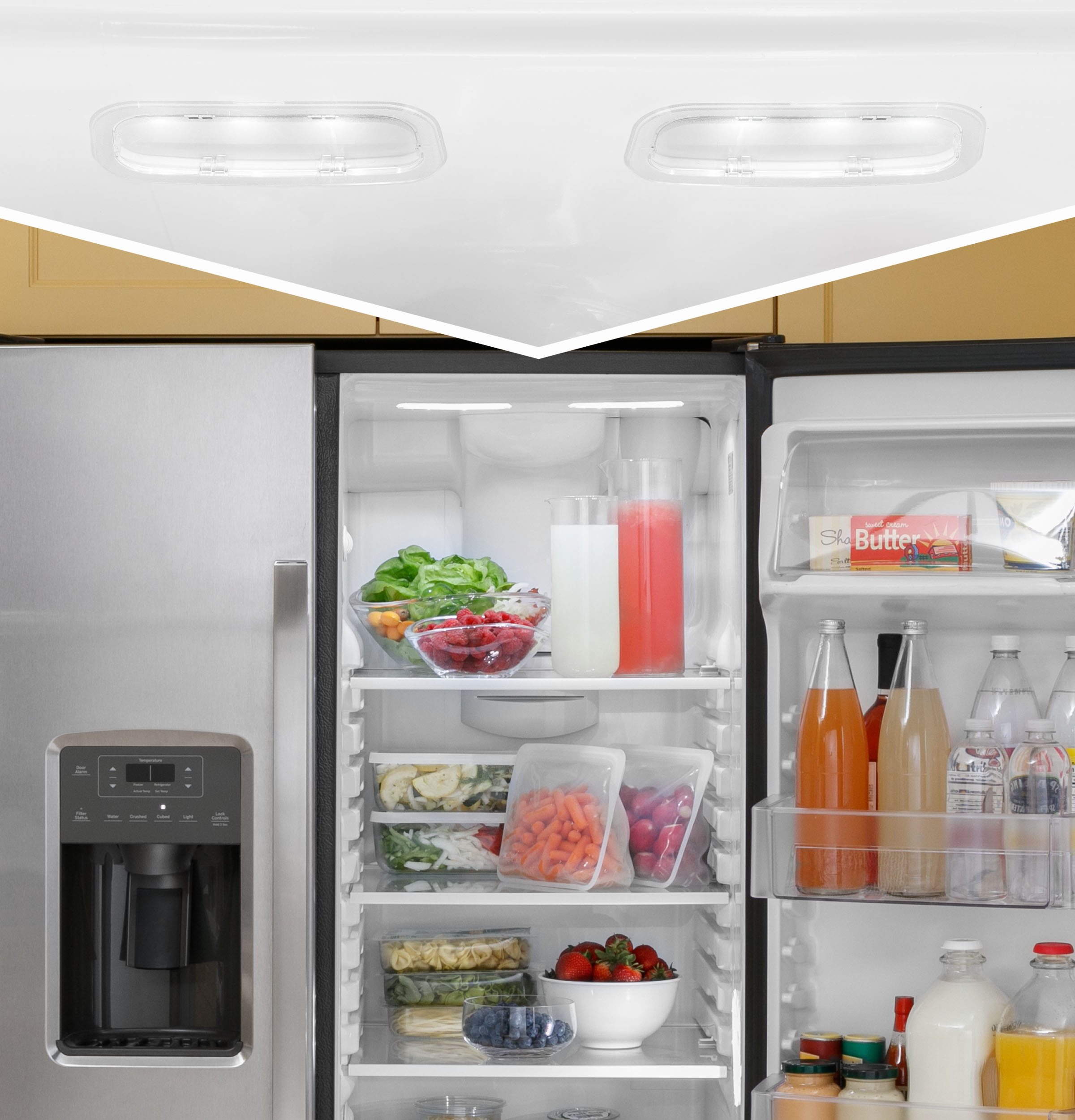 25.3 Cu. Ft. Side-By-Side Refrigerator view 4