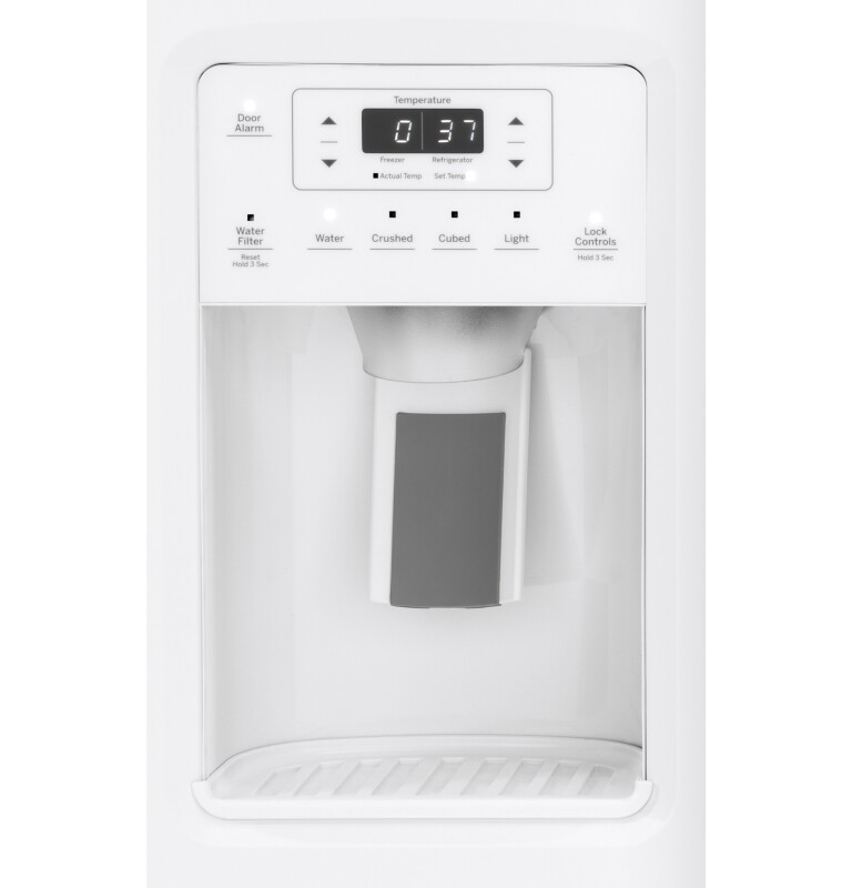 25.1 Cu. Ft. Side-By-Side Refrigerator GSS25IGNWW