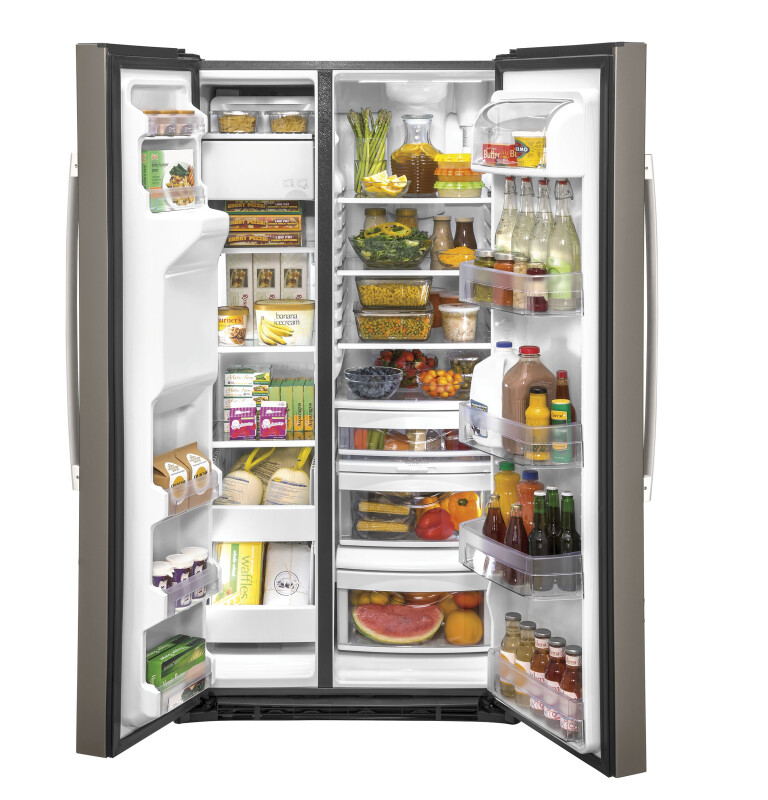 Ge® 25.1 Cu. Ft. Side-by-side Refrigerator GSS25IMNES