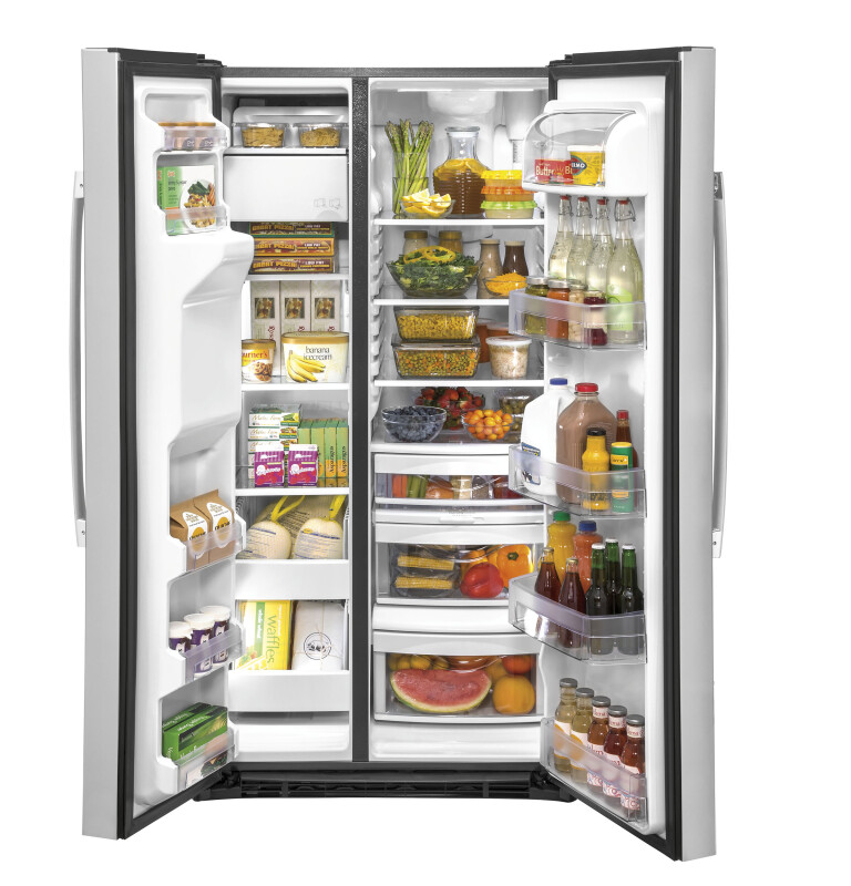 25.1 Cu. Ft. Fingerprint Resistant Side-By-Side Refrigerator view 2