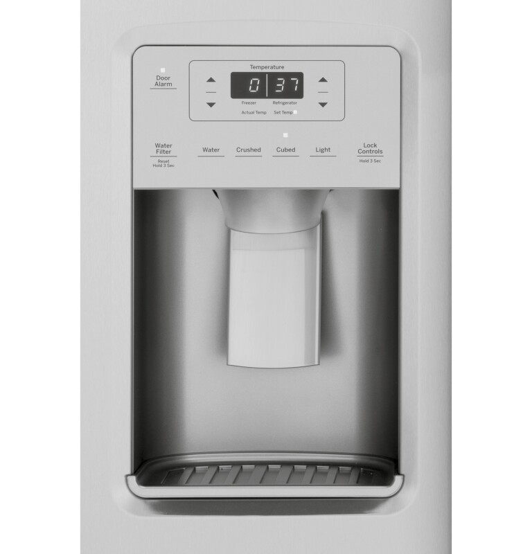 25.1 Cu. Ft. Fingerprint Resistant Side-By-Side Refrigerator view 3