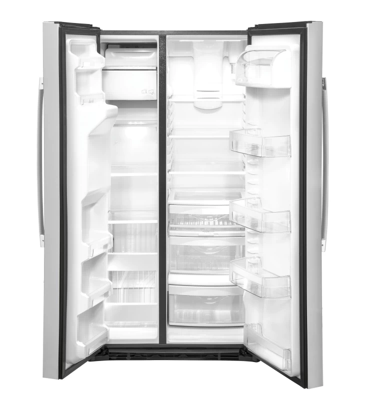 25.1 Cu. Ft. Fingerprint Resistant Side-By-Side Refrigerator GSS25IYNFS