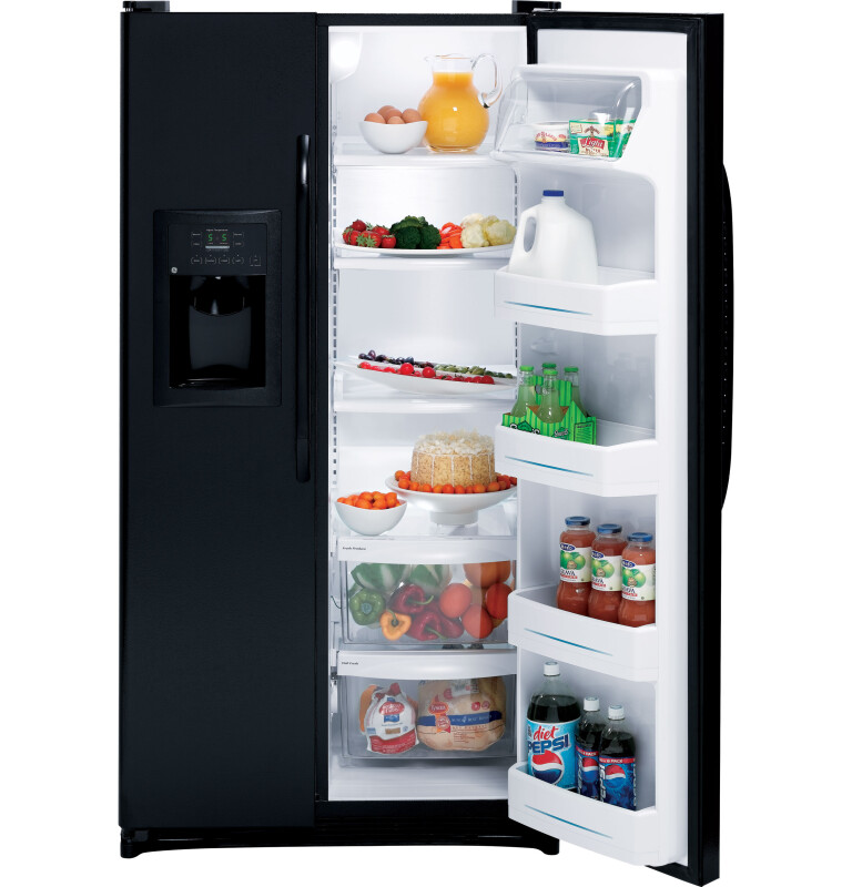 25.0 Cu. Ft. Side-By-Side Refrigerator with Dispenser GSS25JETBB