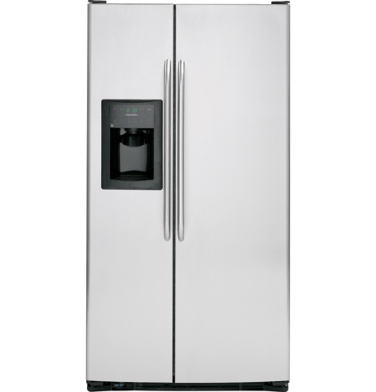 25.4 Cu. Ft. Stainless Side-By-Side Refrigerator with Dispenser GSS25KSTSS